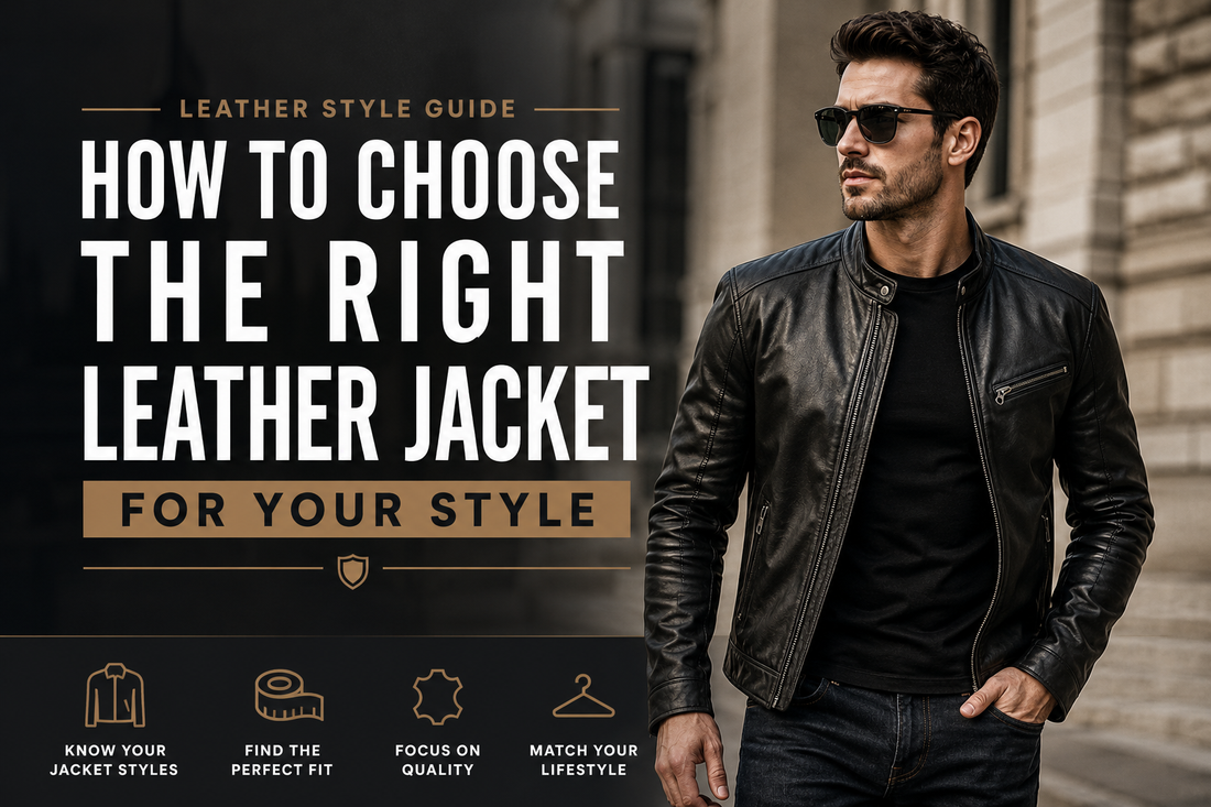 How to Choose the Right Leather Jacket for Your Style