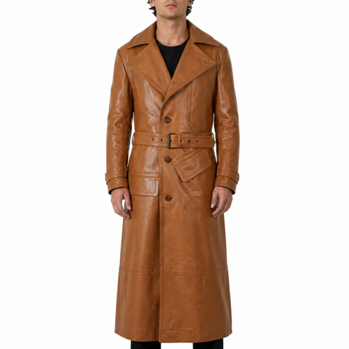 Aether Wing R.F.C Heritage Flying Leather Coat