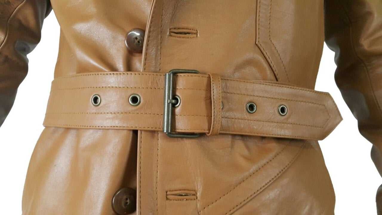 Aether Wing R.F.C Heritage Flying Leather Coat 4