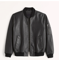 Genuine Leather Bomber Jacket