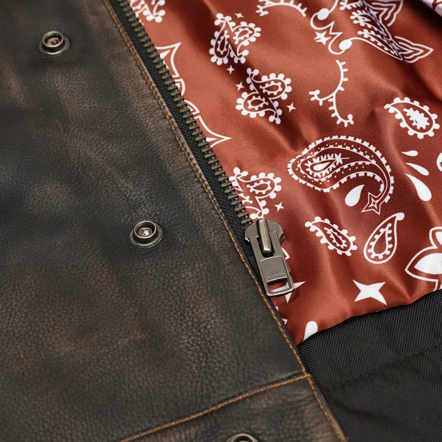 Harley Knight™ Lowcut Men's motorcycle Leather Vest