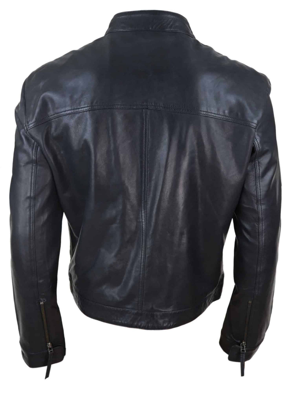 Leather Lex Shadowcrest Classic Biker Jacket 3