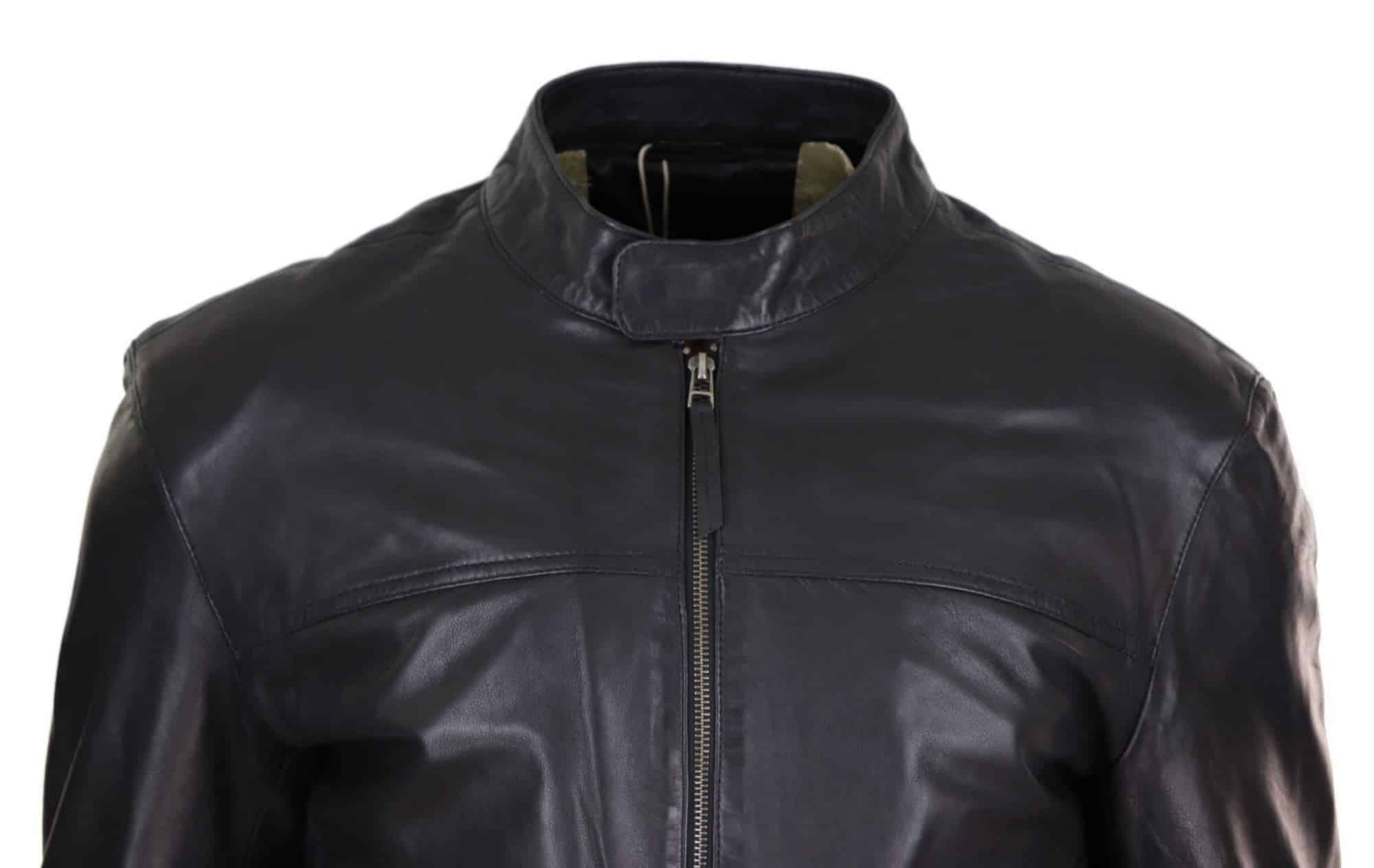Leather Lex Shadowcrest Classic Biker Jacket 4