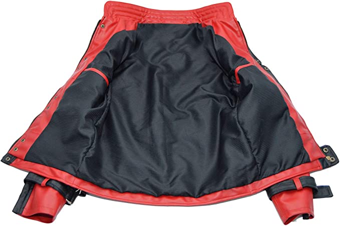 Mj Thriller Jacket Men's Mj Thriller Red Leather Jacket
