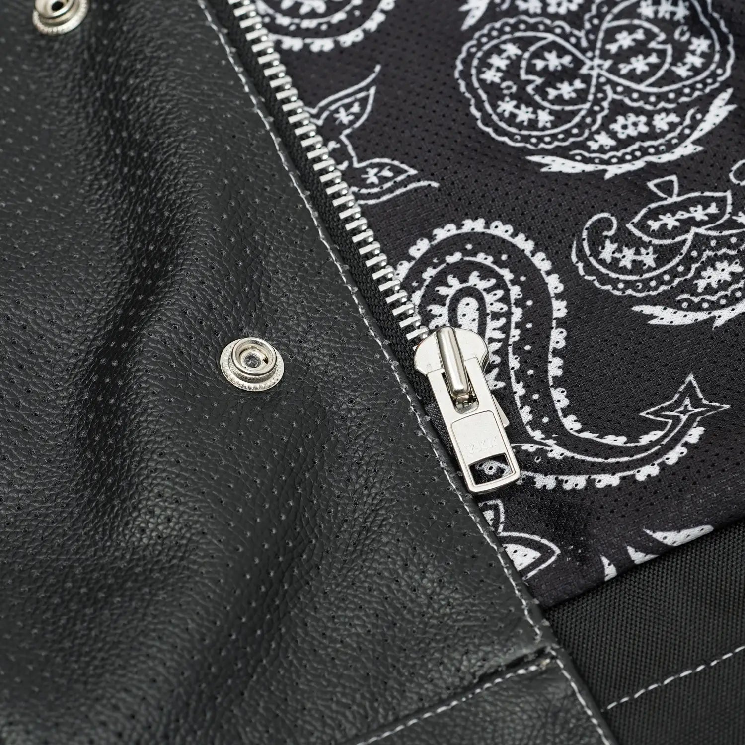 Sledgehammer™ Perforated Lowcut Summer Spark Men's Leather Vest