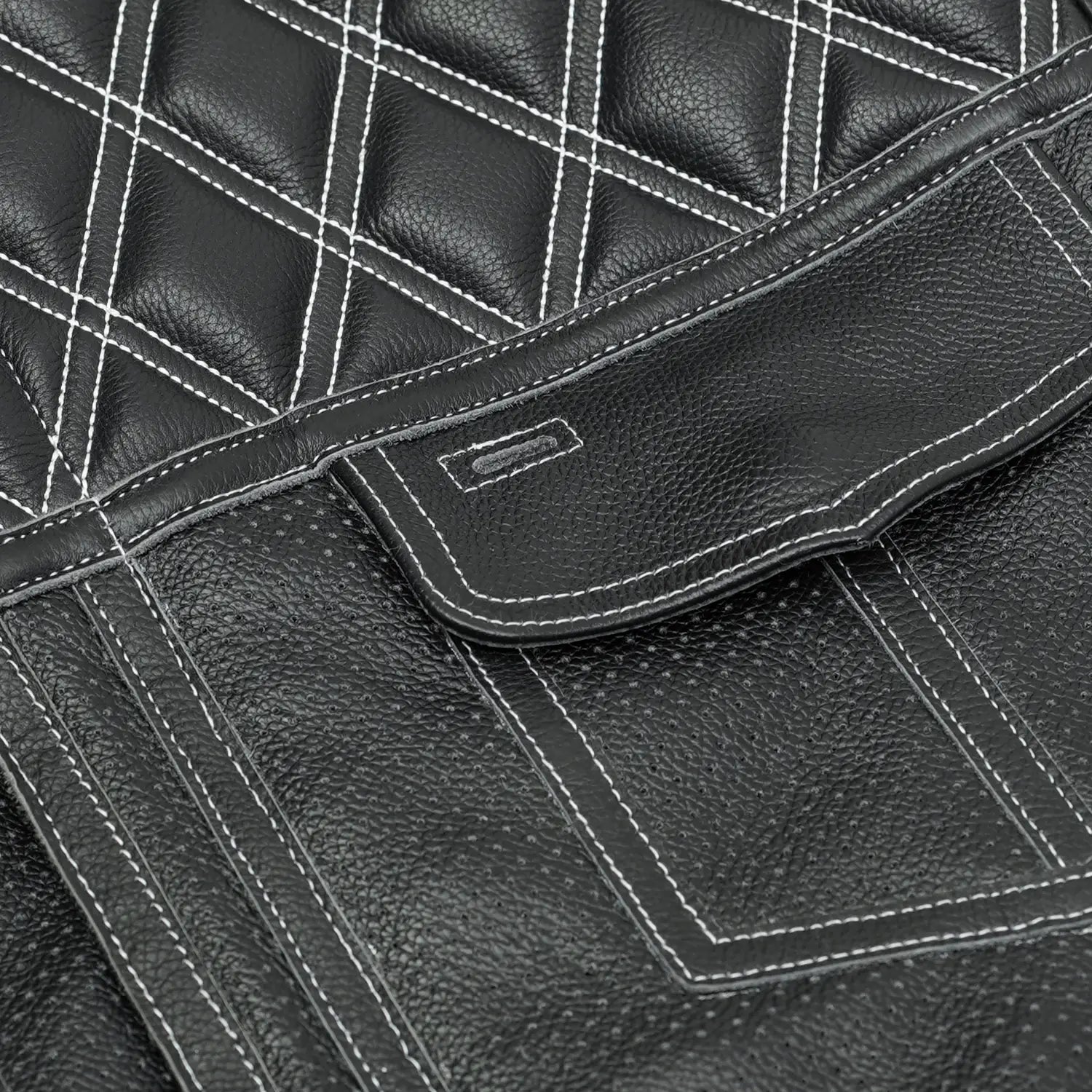 Sledgehammer™ Perforated Lowcut Summer Spark Men's Leather Vest