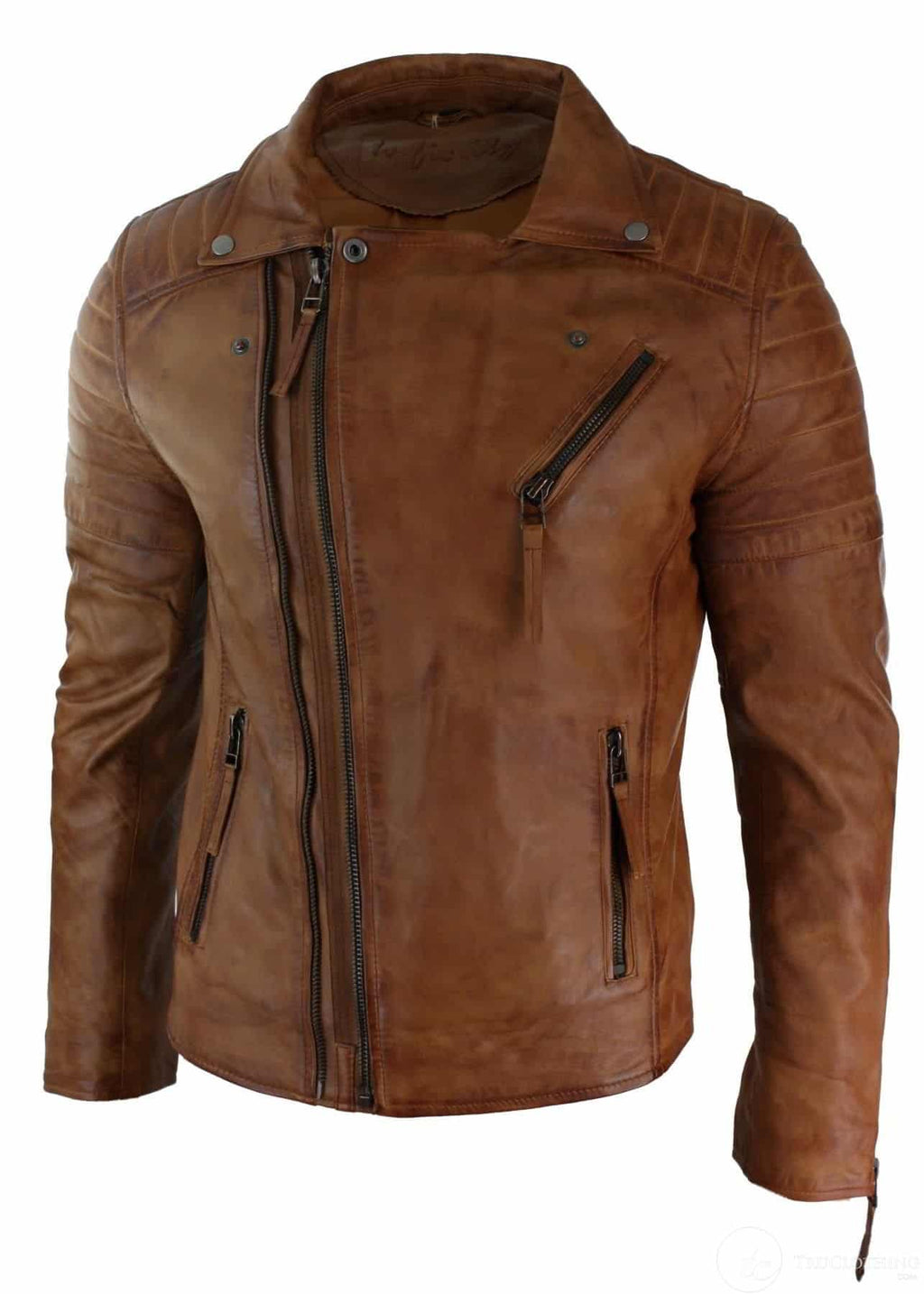 Sunburn Outlaw Biker Tan Jacket 2