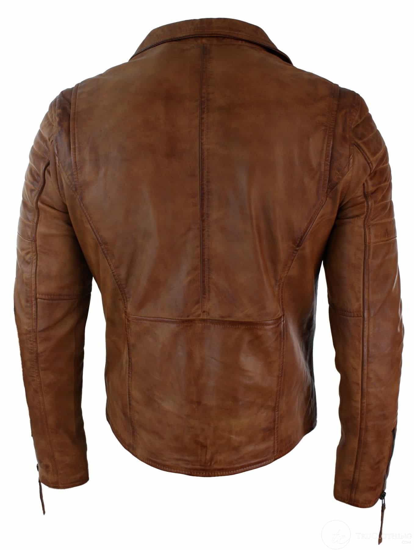 Sunburn Outlaw Biker Tan Jacket 3