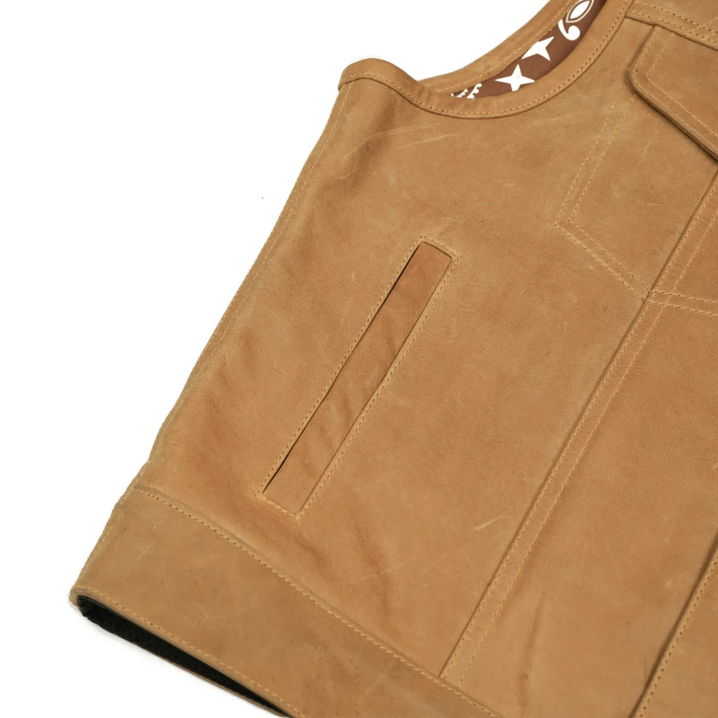 Timberline™ Lowcut Men’s Motorcycle Leather Vest