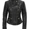 Raven Ridge Biker Leather Jacket