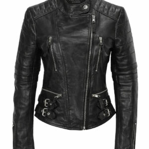 Raven Ridge Biker Leather Jacket
