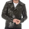 ShadowRider Quilted Moto Leather Jacket