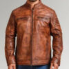 Vintage Brown Rider Jacket