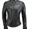 Noir Edge Moto Leather Jacket